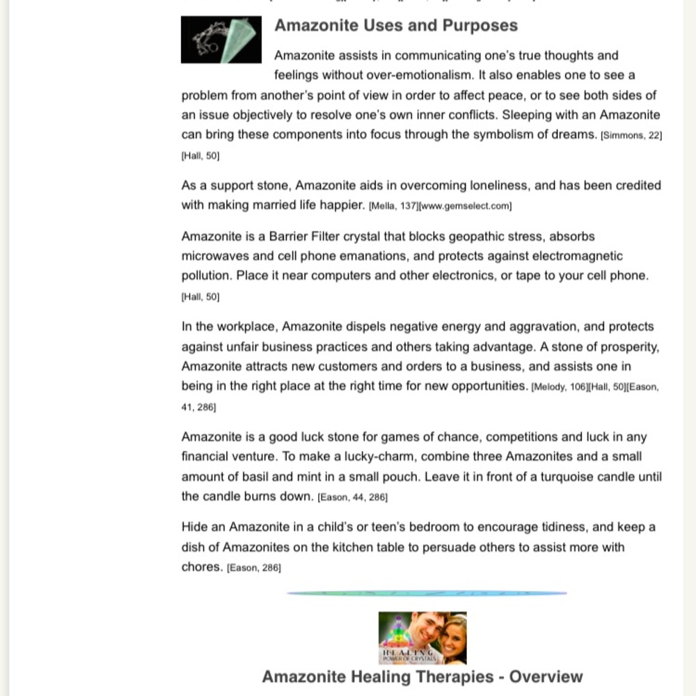 4 pieces of amazonite - Picture 6 of 6